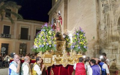Traslado de San Bartolomé, Patrón de Cieza a la Basílica de Nuestra Señora de la Asunción