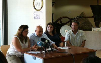 Presentación de los actos de la Feria y Fiestas en Honor a San Bartolomé Apóstol,  en el Museo de Siyasa.