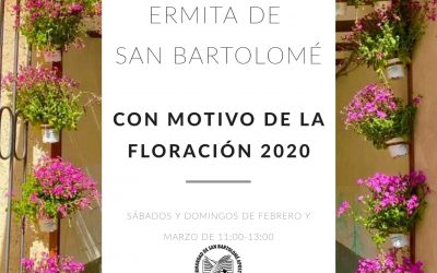 APERTURA ERMITA DE SAN BARTOLOMÉ CON MOTIVO DE LA FLORACIÓN 2020