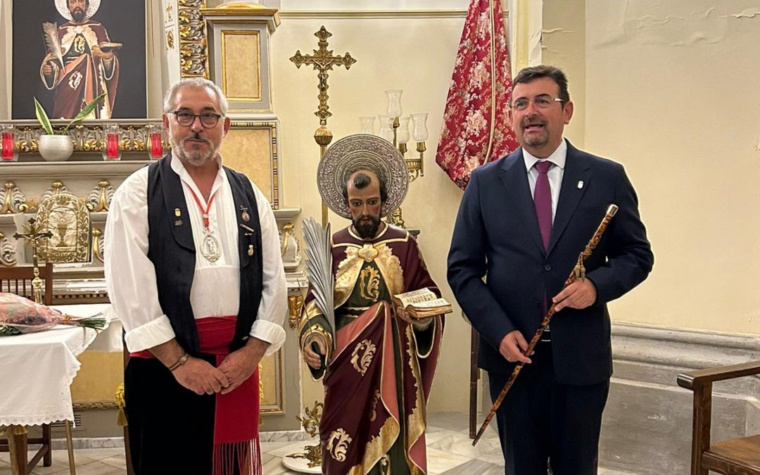EL PATRÓN DE CIEZA PORTARÁ EL BASTÓN DE MANDO DEL MUNICIPIO CADA FERIA.